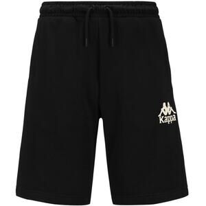 Kappa Men's Authentic Uppsala French Terry Sweat Shorts (Black/White) Medium NWT